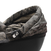 Luxusní dětský kočárek pro panenky zlato černý New Baby Comfort