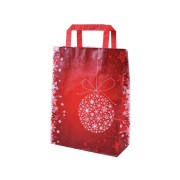 Vánoční dárková taška 22+10x29 cm