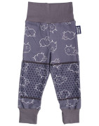 Protiskluzové kalhoty pro děti na lezení Ovečka šedé