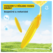 První voskovky ze včelího vosku Banány 24 ks Jarmelo
