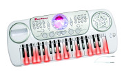 Klávesy s disco koulí s výukovou funkcí