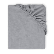 Mušelínové prostěradlo s gumou 60 x 120 cm BabyMatex