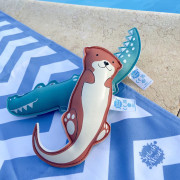 Neoprenové hračky do vody na potápění - Krokodýl a vydra