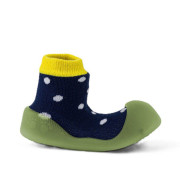 Ponožkové botičky Chameleon Polka Navy