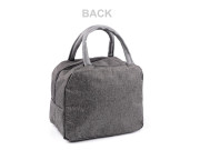 Termotaška svačinová s kapsou 22x18 cm 