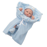 Luxusní dětská panenka - miminko chlapeček Berbesa Charlie 28 cm