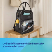 Multifunkční přebalovací batoh černý Canpol babies