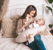 Bambusový polohovací polštář MiniRelax 150 cm Babymatex