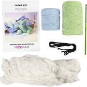 Sada na háčkování zebra Amigurumi