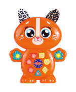 Kočka interaktivní s efekty 16 cm