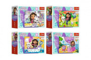 Minipuzzle miniMaxi 20 dílků Gabbyin pestrý den Trefl