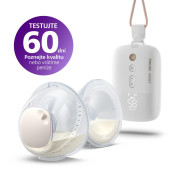 Odsávačka mléka elektrická Hands-Free Duo Premium Plus SCF532/11 + dárek Philips AVENT