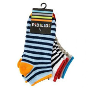 Kotníkové chlapecké ponožky - 3pack, Pidilidi Proužky