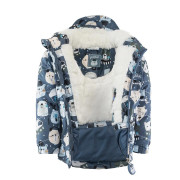 Zimní bunda chlapecká s kožíškem Pidilidi