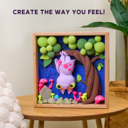 OKTO Modelování Malý svět v rámečku motiv "Netopýr"