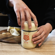 Foöd Termoska na jídlo se lžičkou 300 ml Bblüv