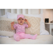 Body tenké tričko Outlast®s UV faktorem 50+, růžová baby kytičky