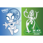 Omalovánky se svítícím tetováním Spidey