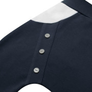 Kojenecké bavlněné tepláčky New Baby The Best grafitové