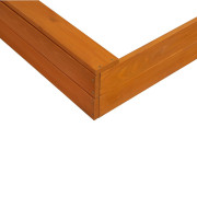 Dětské dřevěné pískoviště s lavičkami 120 x 120 cm Baby Mix