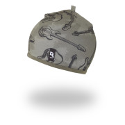 Čepice podšitá Outlast® khaki kytary/khaki Baridi wear 