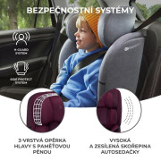 Autosedačka Oneto3 i-Size 76 - 150 cm + Isofix Kinderkraft