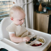 Silikonový dělený talířek s přísavkou BabyOno