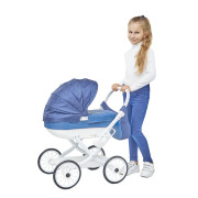 Modrý kočárek pro panenky Kids Elegance Jasmine