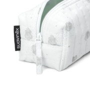 Kosmetická sada na cesty v bavlněné taštičce Suavinex