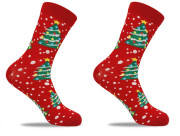 Vánoční dětské ponožky froté 27/29 Be Snazzy