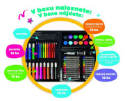 Sada na malování - Art box kreativní sada CREATED v kufříku