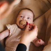 Dudlíky silikonové symetrické 0 - 6 m, 2 ks BabyOno