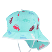 Chlapecký letní vázací klobouk s plachetkou Auta RDX