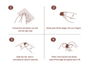 Nálepky na nehty For sweet little ones