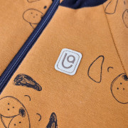 Mikina rozepínací karamelová pejsci Little Angel