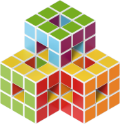 Geomag Magicube Art 64 dílků