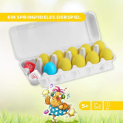 Pohybová hra pro děti Tančící vajíčka Haba