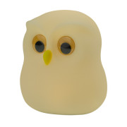 LED silikonová noční lampička Rgb - sova Mary's 