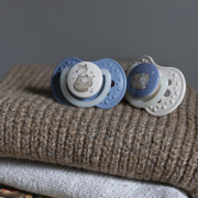 Dudlík svítící silikonový dynamický Night & Day 0 - 6 m, 2 ks Lovi