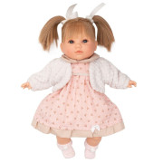 Luxusní mluvící dětská panenka-holčička Berbesa Natálka 40 cm