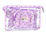 Kosmetické tašky sada 3 ks