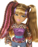 Bratz s bláznivými příčesky YASMIN