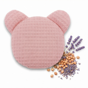 Termofor TEDDY nahřívací polštářek s třešňovými pecičkami a levandulí