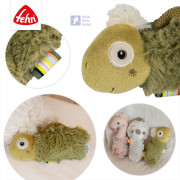 Chrastítko do ruky chameleon, Crazy Baby Fehn