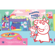 Veselé vybarvování se super samolepkami Prasátko Peppa