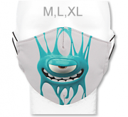 Funkční designová rouška z materiálu Coolmax  - SLIZ RDX