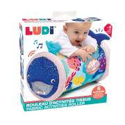 Nafukovací válec s aktivitami Velryba Ludi