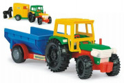 Traktor s vlečkou 38 cm