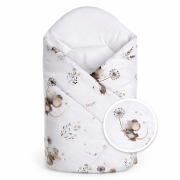 Zavinovačka pro miminko Klasik Malá myška bílá/béžová Baby Nellys