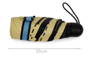 Dívčí mini skládací UV deštník s taškou